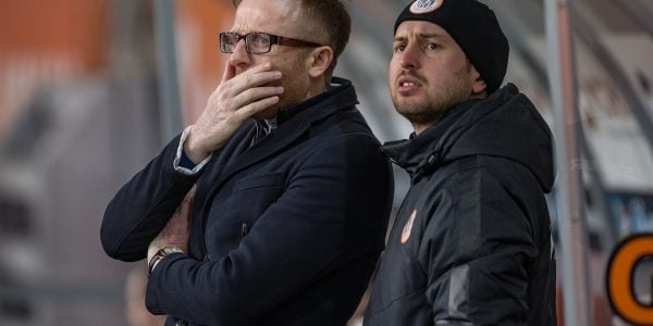 Piotr Stokowiec i Łukasz Smolarow