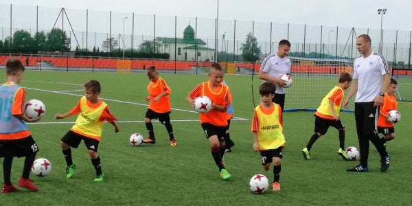 Michał Stolarski i Jakub Śpiegowski - Piłka Nożna Dla Dzieci