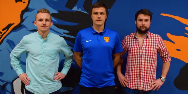 Od lewej: Przemysław Mamczak, Adam Kucharczyk, Paweł Szymański