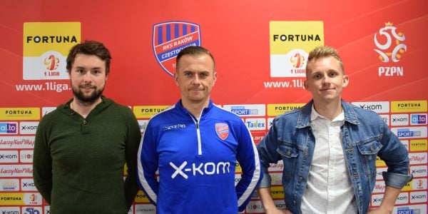 Od lewej: Paweł Szymański, Maciej Kędziorek, Przemysław Mamczak