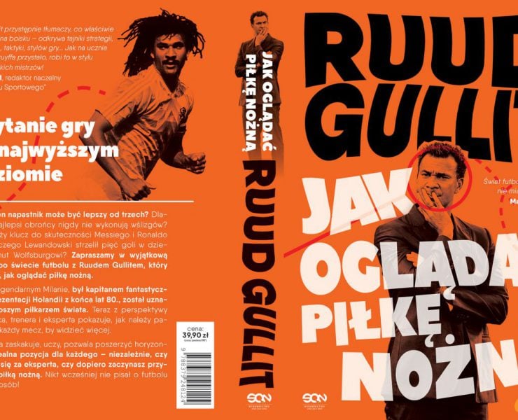Okładka ze skrzydełkami - Ruud Gullit - Jak oglądać piłkę nożną?