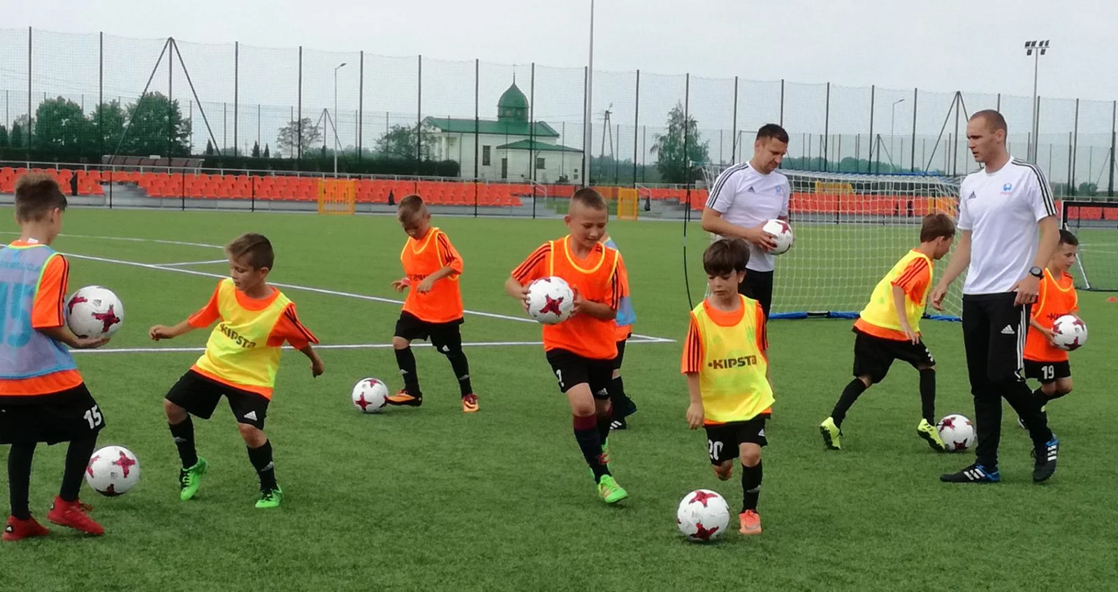 Michał Stolarski i Jakub Śpiegowski - Piłka Nożna Dla Dzieci