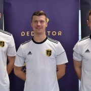 Dawid Szwarga, Mateusz Maciejewski i Łukasz Targiel - Grupa Trenerów Futbolu