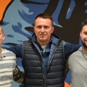 Od lewej: Przemysław Mamczak, Leszek Ojrzyński, Paweł Szymański