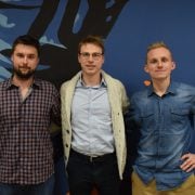 Od lewej: Paweł Szymański, Mateusz Ludwiczak, Przemysław Mamczak