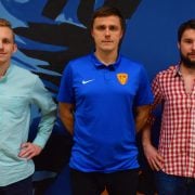 Od lewej: Przemysław Mamczak, Adam Kucharczyk, Paweł Szymański