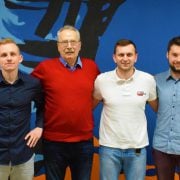 Od lewej: Przemysław Mamczak, Tadeusz Huciński, Tomasz Wilczewski, Paweł Szymański