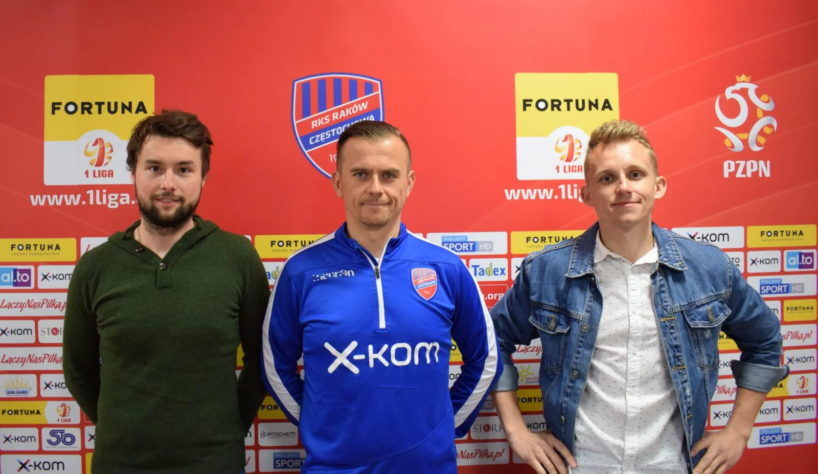 Od lewej: Paweł Szymański, Maciej Kędziorek, Przemysław Mamczak