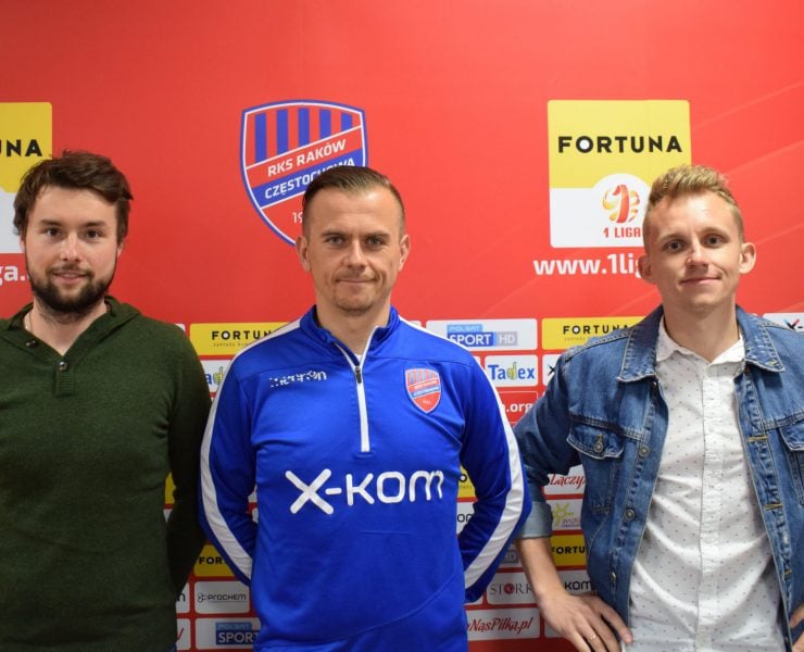 Od lewej: Paweł Szymański, Maciej Kędziorek, Przemysław Mamczak