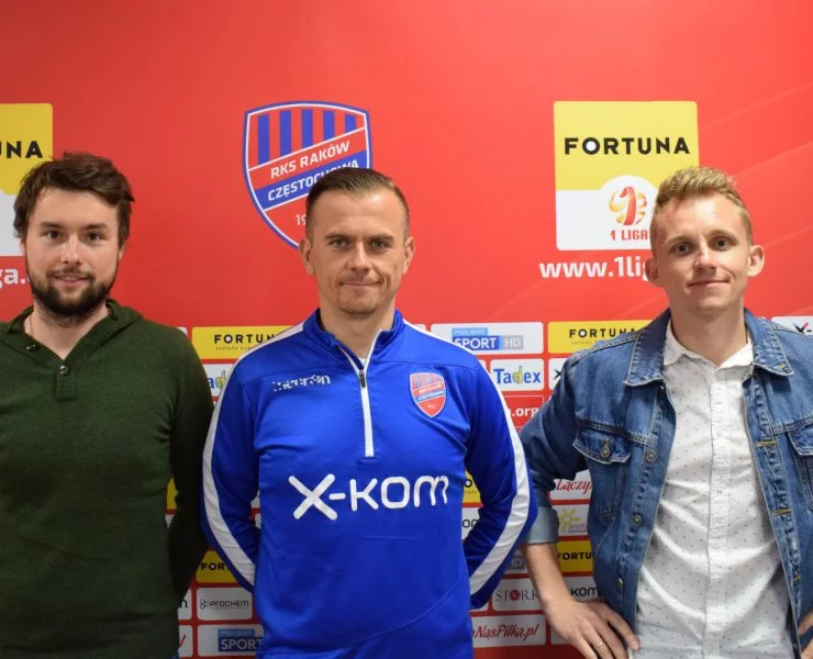 Od lewej: Paweł Szymański, Maciej Kędziorek, Przemysław Mamczak