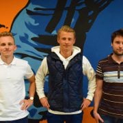 Od lewej: Przemysław Mamczak, Rafał Kubów, Paweł Szymański